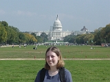 Erica In Front Of Capitol